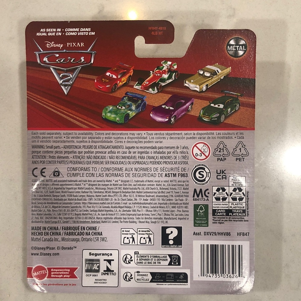 Pixar Cars Mater with Balloon Toy - Picture 7 of 7